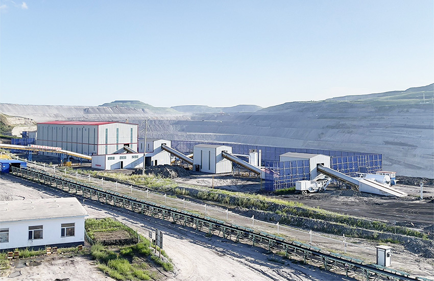 全粒級幹法選煤工藝裝備系統